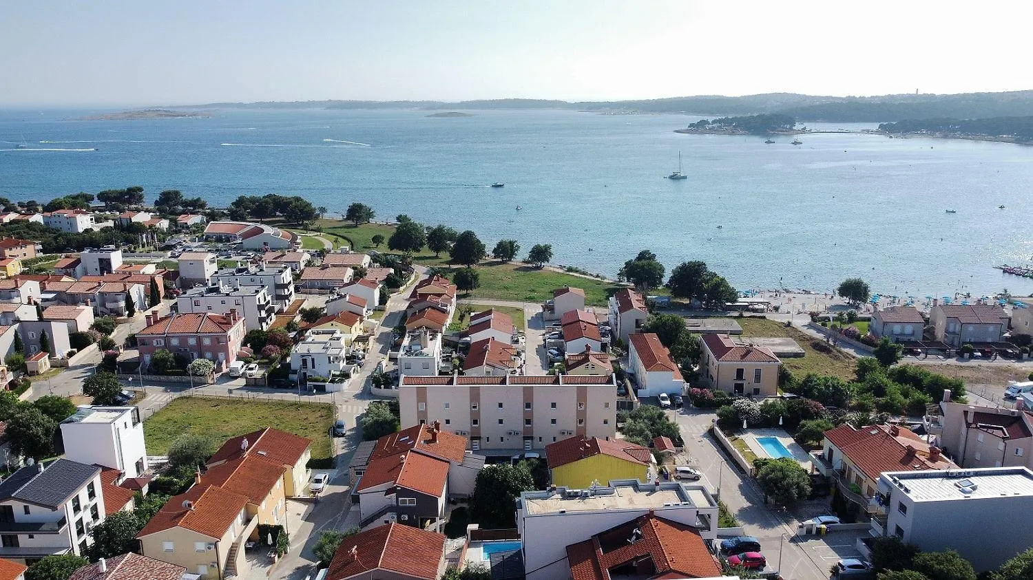 Hundefreundliches Apartment 100 Meter Zum Sandstrand Mit Jacuzzi, Meerblick Medulin Croatia
